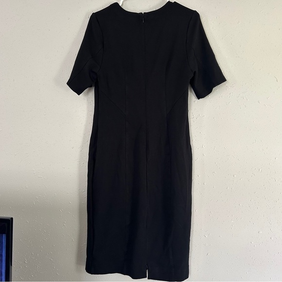 Cabi Black Mini Midi Dress Formal Bodycon Office 12 Classic Neutral Basic - Picture 5 of 7